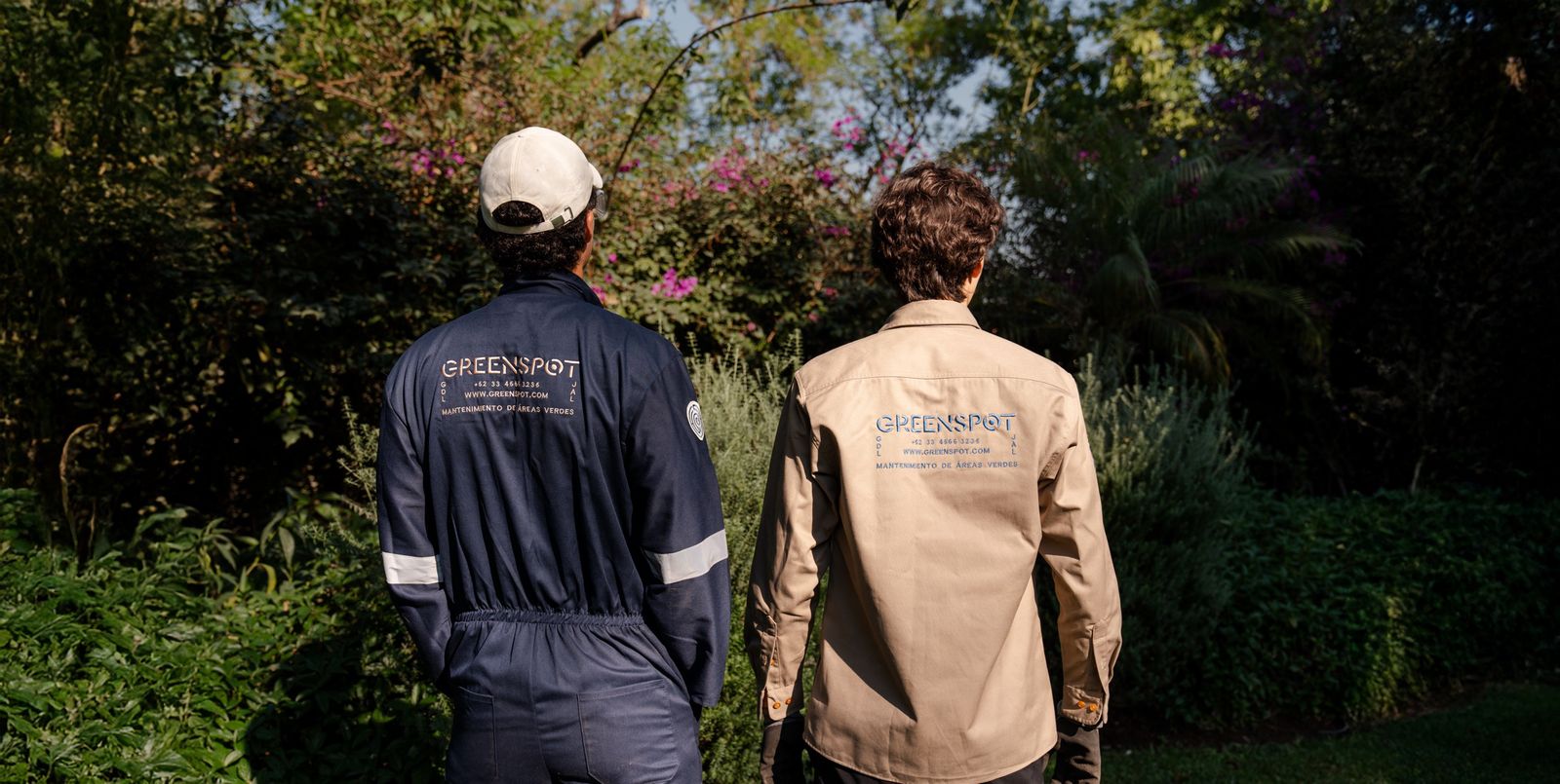Equipo Greenspot en campo